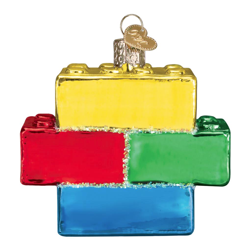 Old World Christmas Building Blocks Ornament