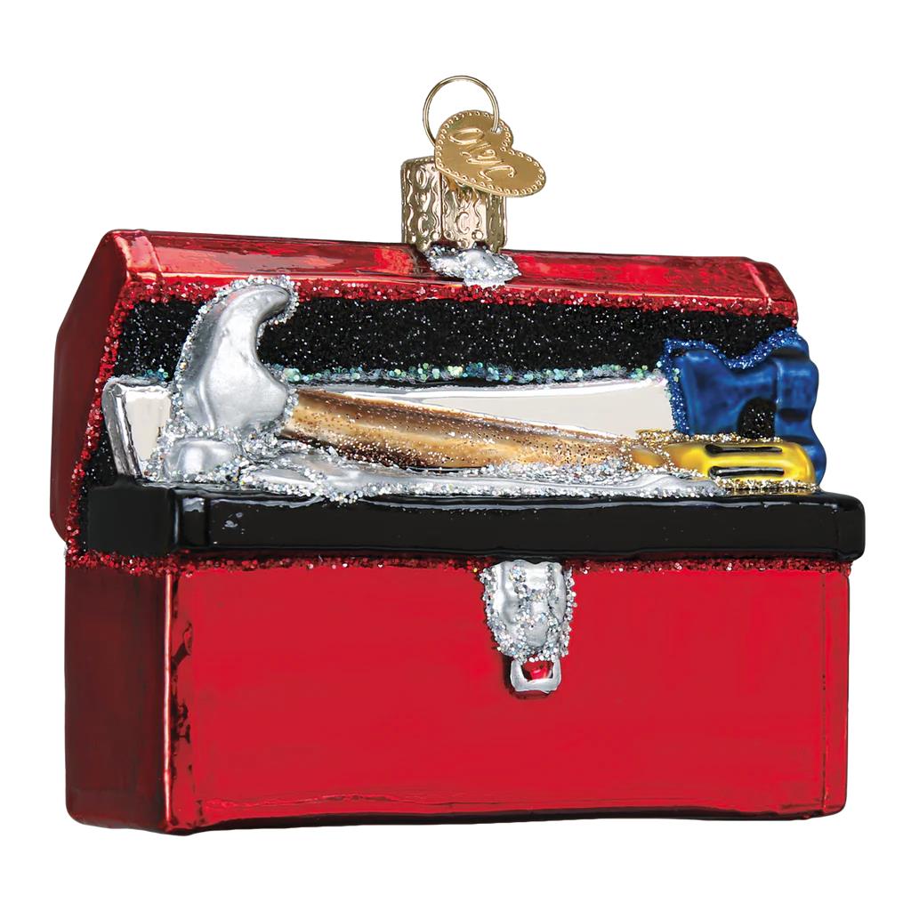 Old World Christmas Toolbox Ornament