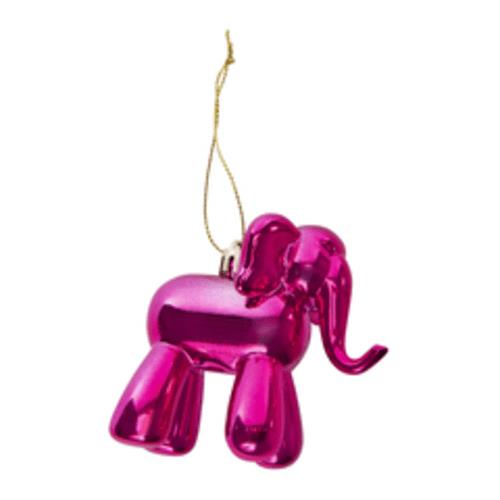 Sparkly Christmas Ornament Elephant