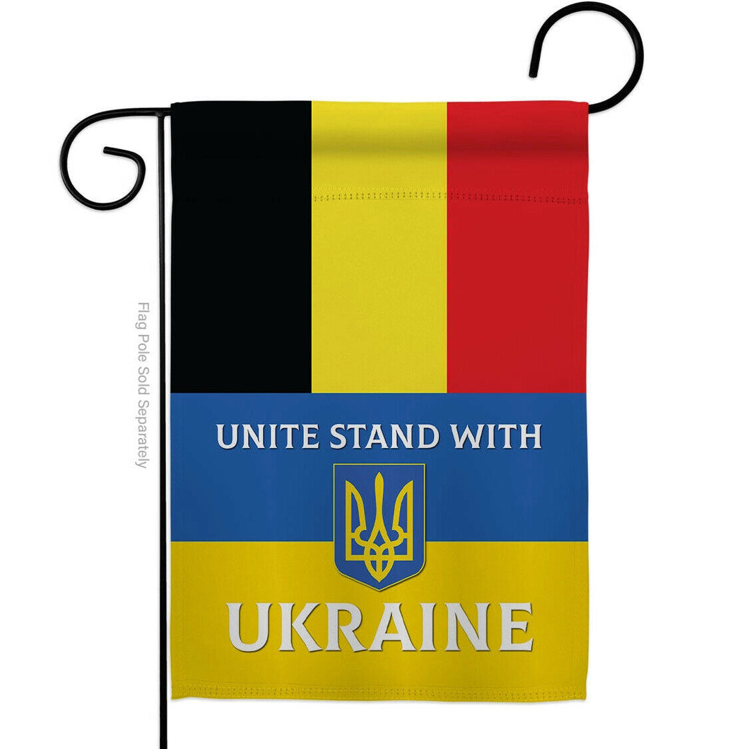 Two Group Flag Flag Germany Standith Ukraine Cause Garden House 2-Sided