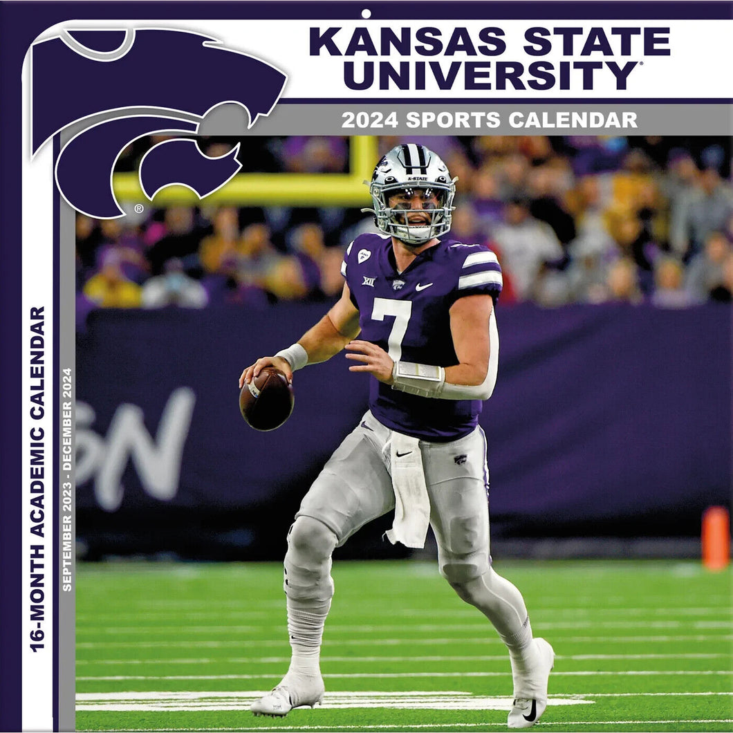 Turner Kansas State Wildcats 2024 Wall Calendar