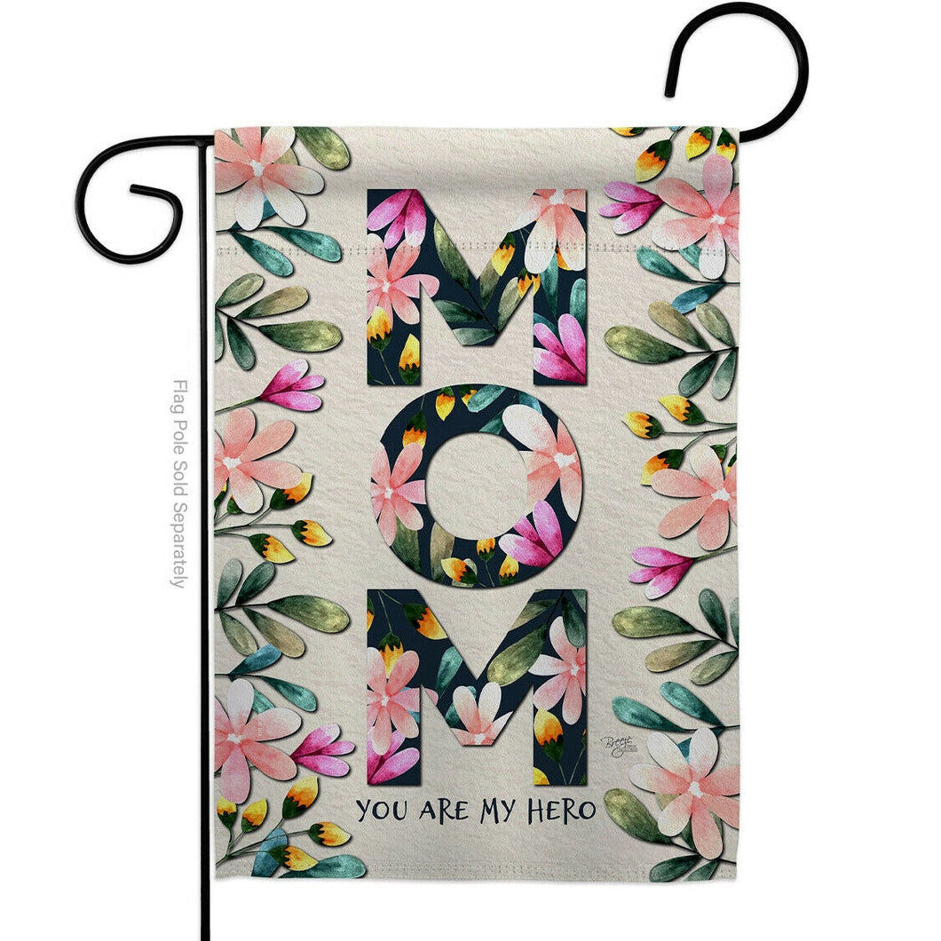 Two Group Flag Flag Mom Hero Mother Day Floral Rose Garden House 2-Sided