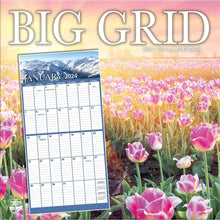 Load image into Gallery viewer, Turner Big Grid 2024 Wall Calendar
