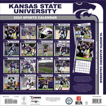 Load image into Gallery viewer, Turner Kansas State Wildcats 2024 Wall Calendar
