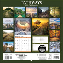Load image into Gallery viewer, Turner Pathways 2024 Mini Wall Calendar
