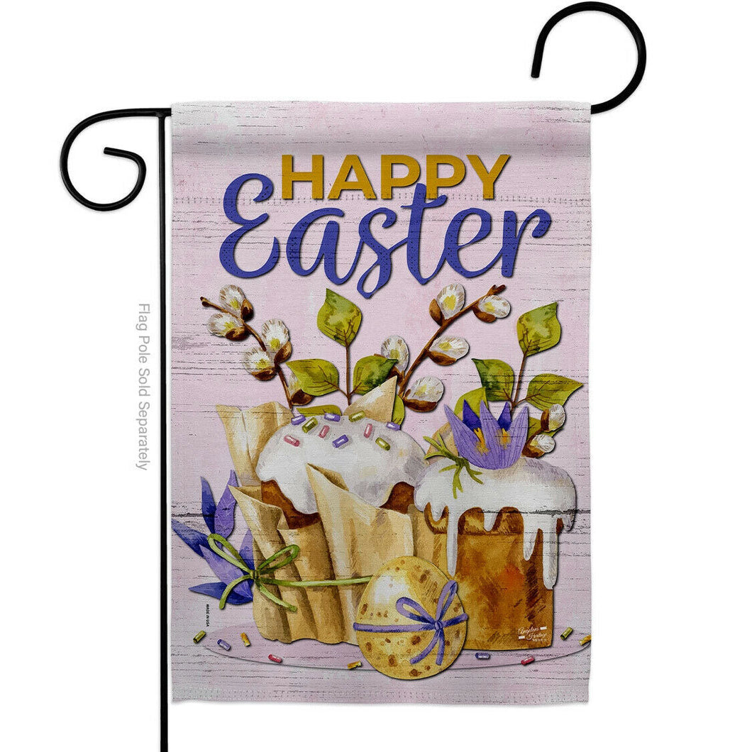 Two Group Flag Flag Super Sweet Easter Garden House 2-Sided Home Décor