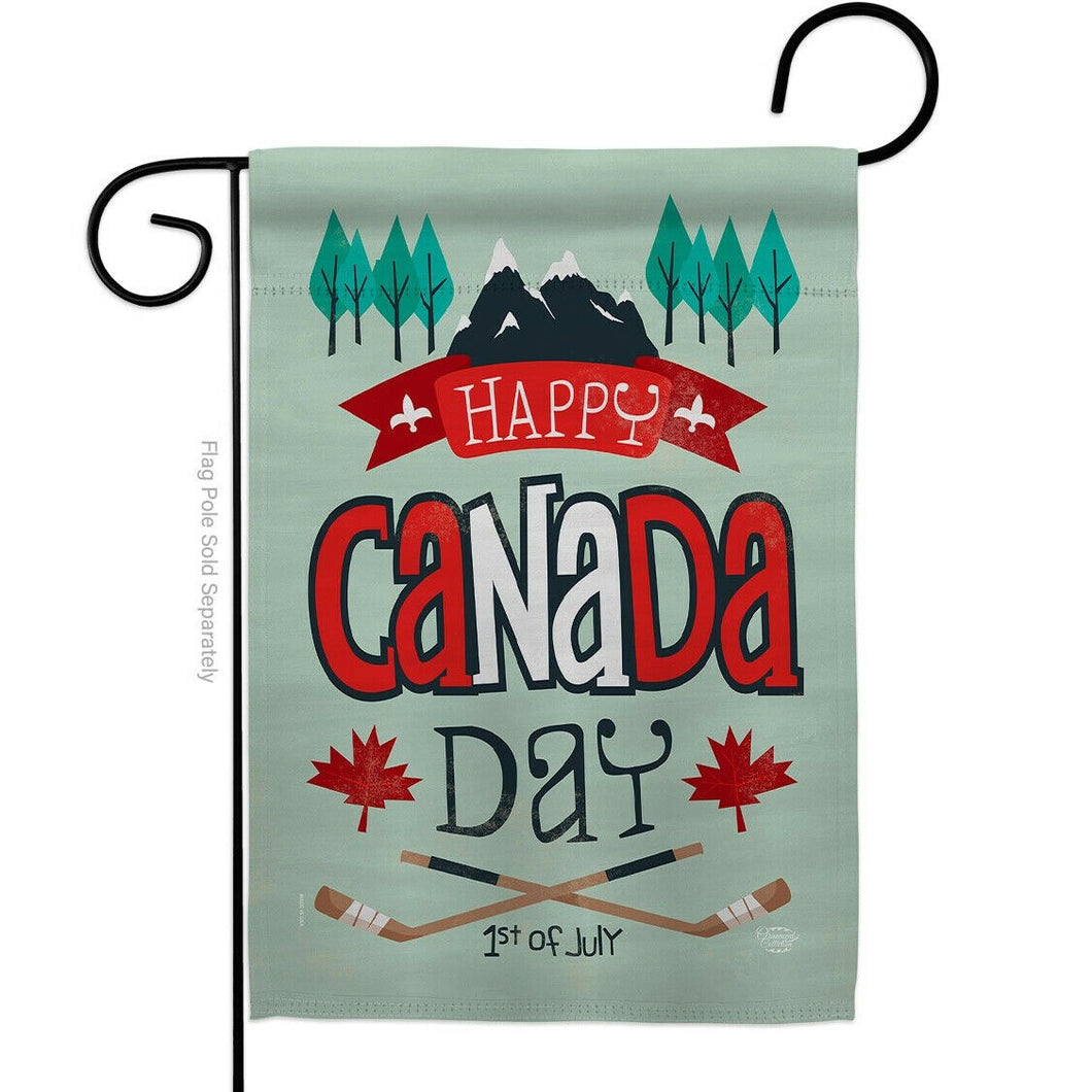Two Group Flag July 1st Canada Day Regional Decor Flag