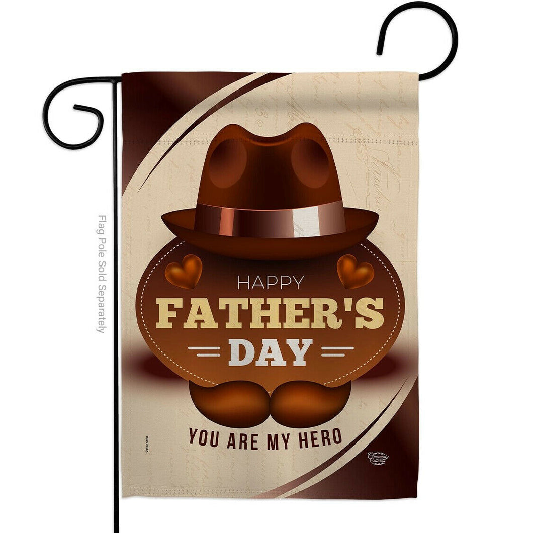 Two Group Flag You Are My Hero Family Father Day Decor Flag