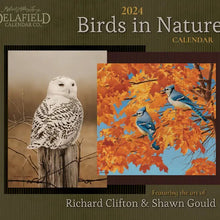 Load image into Gallery viewer, Robert Lang 2024 Birds in Nature Wall Calendar
