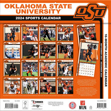 Load image into Gallery viewer, Turner Oklahoma State Cowboys 2024 Wall Calendar
