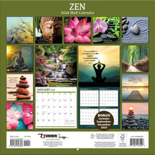Load image into Gallery viewer, Turner Zen 2024 Wall Calendar
