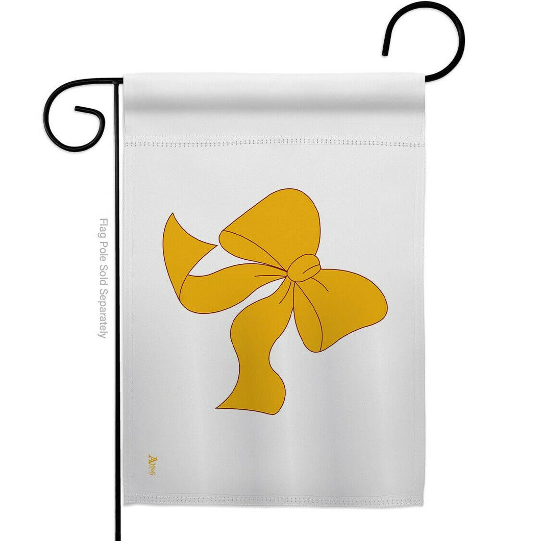 Two Group Flag Yellow Ribbon Armed Forces Military Service Decor Flag
