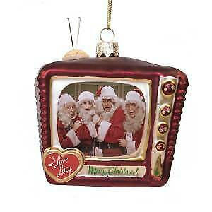 I Love Lucy® TV Glass Ornament