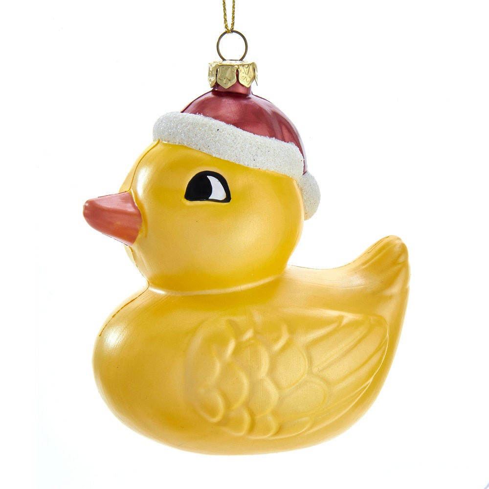 Yellow Duck Ornament